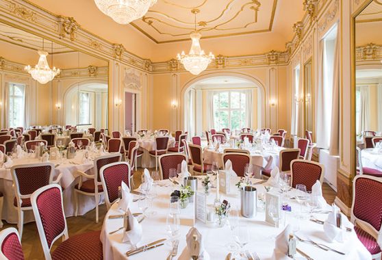 Spiegelsaal im Herrenhaus Moeckern